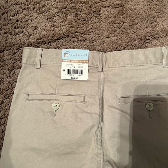 NWT Class Club Khaki Dress Pants (Size 12) - Picture 5 of 5